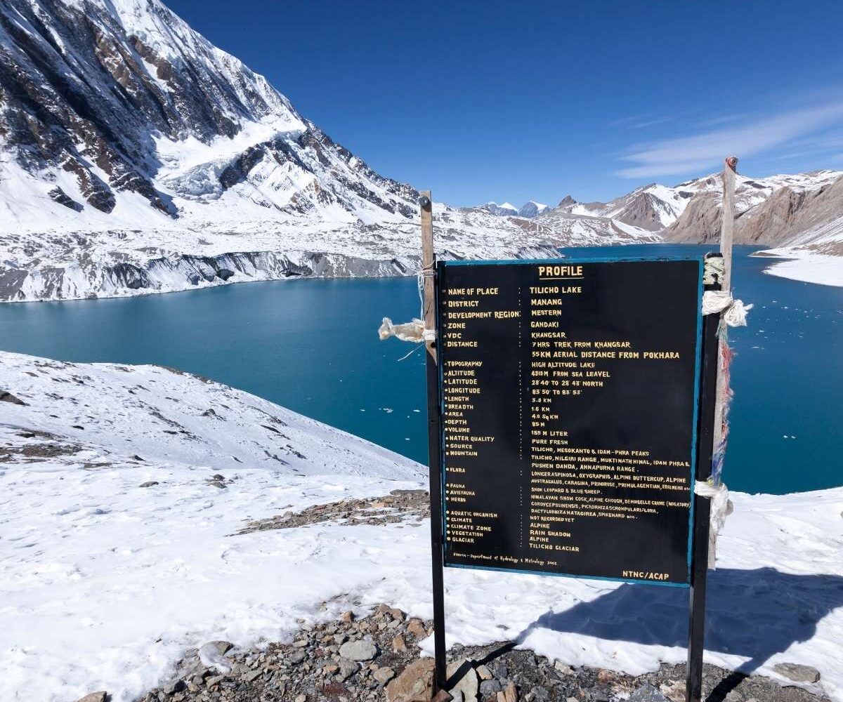 Annapurna Circuit with Tilicho Lake