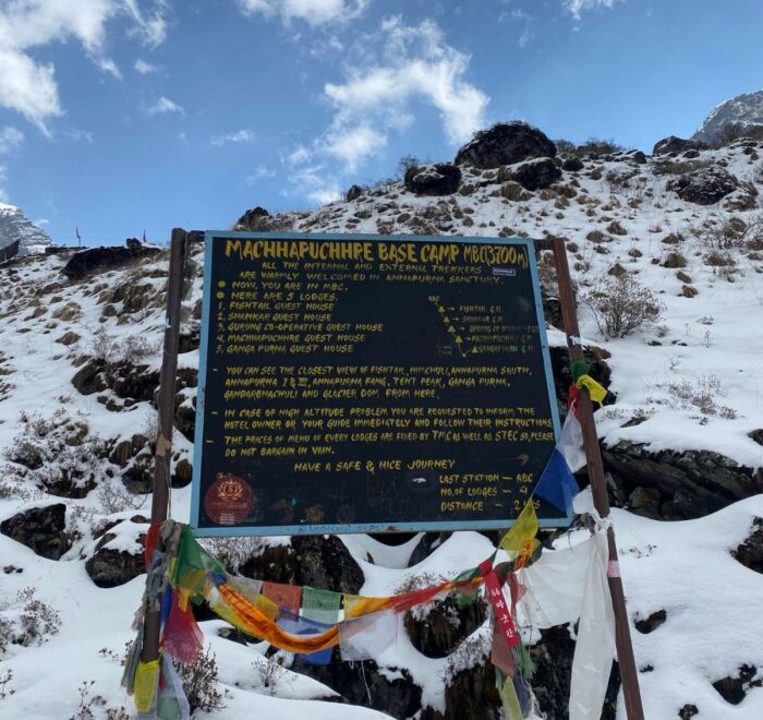 Annapurna Base Camp Short